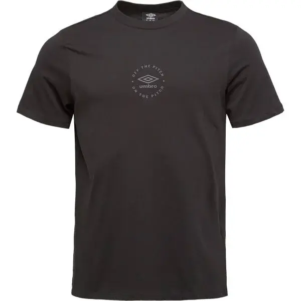 Umbro RLXS TEE ESSENTIALS Pánské triko, černá, velikost