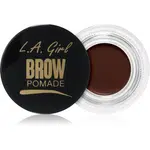 L.A. Girl Cosmetics Brow Pomade pomáda na obočie odtieň Warm Brown 3 g