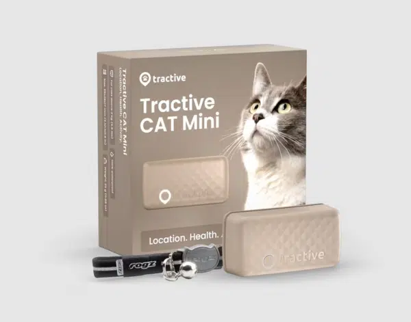 Tractive GPS CAT Mini | GPS lokátor pre mačky - hnedá