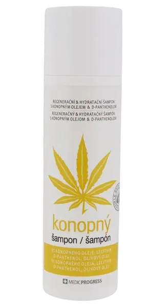 MEDICPROGRESS Konopný šampón 5% 200 ml