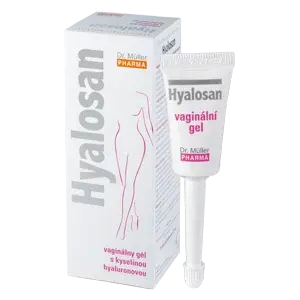 DR.MULLER Hyalosan Vaginálny gél s kyselinou hyaluronovou, tubičky 10 x 7.5 ml