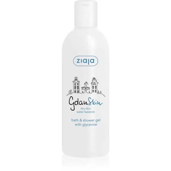 Ziaja Gdan Skin sprchový a kúpeľový gél s glycerínom 300 ml