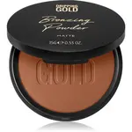 Dripping Gold Luxury Tanning Bronzing Powder kompaktný bronzujúci púder na telo a tvár odtieň Matte 15 g