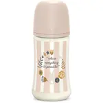 Suavinex Wonderland SX Pro Physiological Anti-Colic dojčenská fľaša M Medium Flow 3 m+ Pink 270 ml