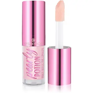 essence pearly POTION trblietavý lesk na pery odtieň 01 Golden Peach 2.5 ml