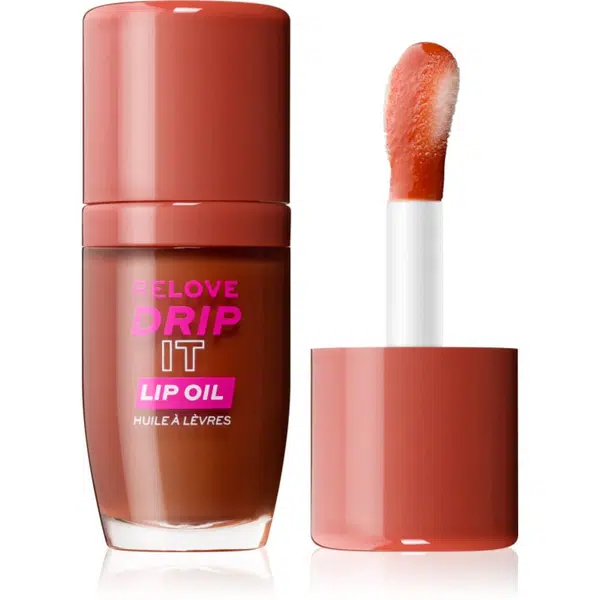 Revolution Relove Drip It olej na pery odtieň Peach 5.5 ml