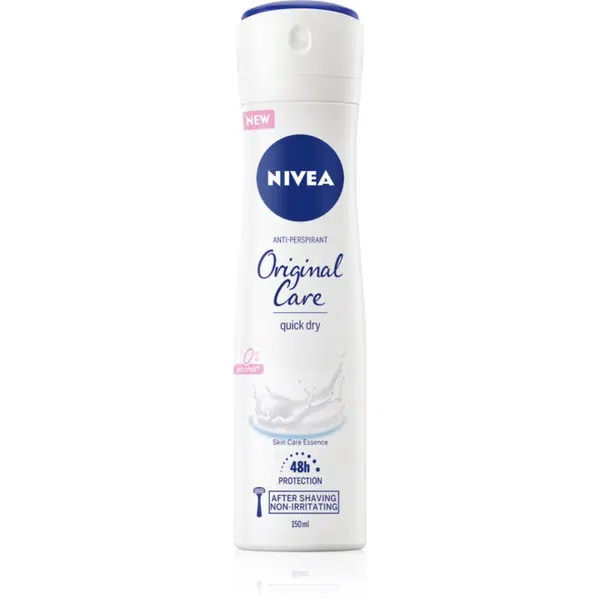 NIVEA Original Care antiperspirant v spreji bez alkoholu 150 ml