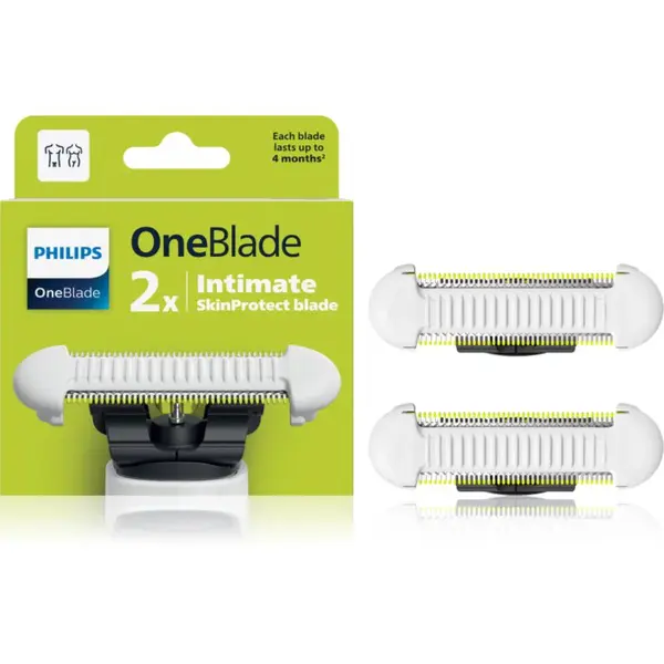 Philips OneBlade Intimate SkinProtect QP229/50 náhradné žiletky for OneBlade Intimate QP1924/30 2 ks