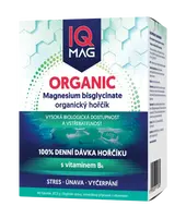 IQ MAG ORGANIC Magnesium+B6, organický horčík 90 kapsúl