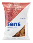 SENS Hrachové chipsy s cvrčším proteinom - Pikantná paprika 80 g