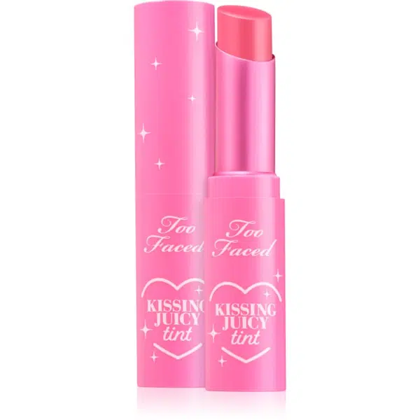 Too Faced Kissing Juicy Lip Tint tónovací balzam na pery s hydratačným účinkom odtieň Bubblegum 3 g