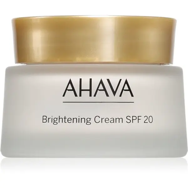 AHAVA Time To Smooth rozjasňujúci hydratačný krém SPF 20 50 ml