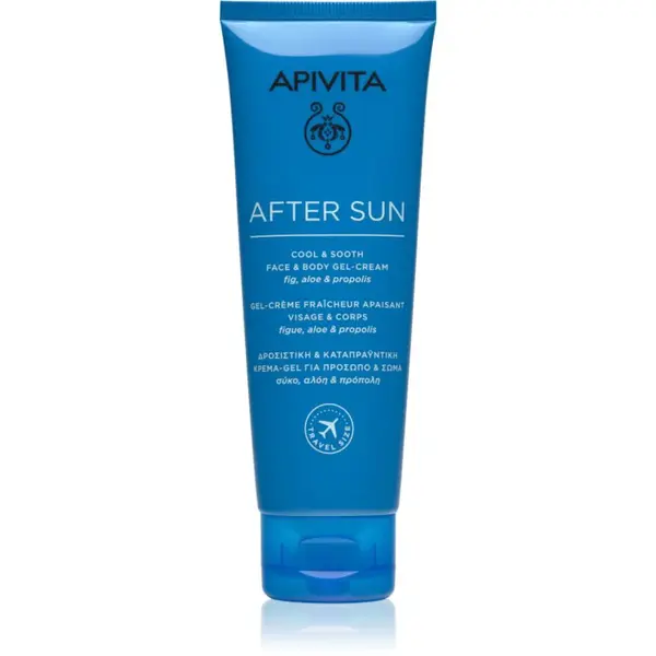 Apivita Bee Sun Safe After Sun Cool & Sooth Face & Body gélový krém po opaľovaní 100 ml