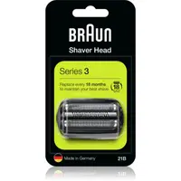 Braun Series 3 21B náhradné hlavice na holenie s elektrickým strojčekom 1 ks