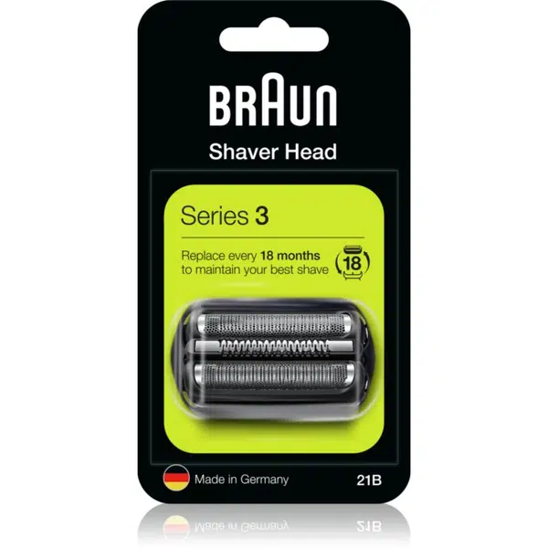 Braun Series 3 21B náhradné hlavice na holenie s elektrickým strojčekom 1 ks