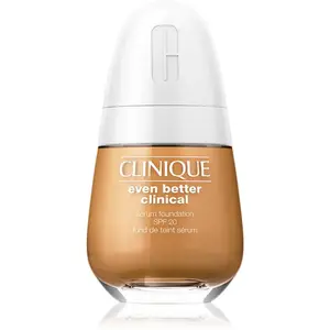 Clinique Even Better™ Clinica Serum Foundation ošetrujúci make-up SPF 20 odtieň WN 100 Deep Honey 30 ml