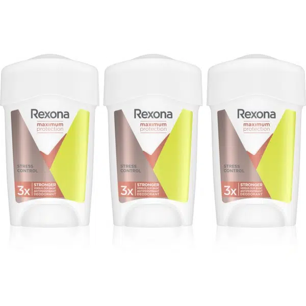 Rexona Maximum Protection Stress Control krémový antiperspirant redukujúci potenie výhodné balenie