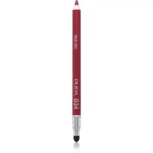 PUPA Milano True Lips kontúrovacia ceruzka na pery odtieň 034 Red Plum 1.2 g