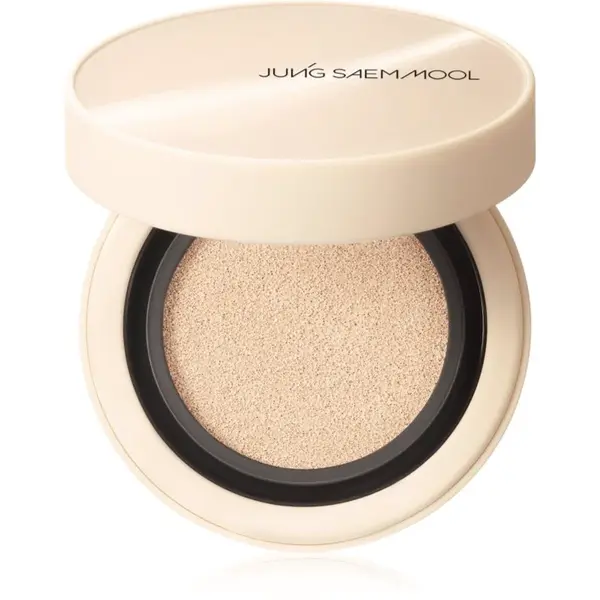 JUNG SAEM MOOL Skin Nuder Cover Layer Cushion hydratačný make-up v hubke + náhradná náplň odtieň Light 2x14 g