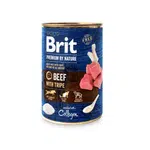 Brit konzerva Premium by Nature Beef & Tripes 400 g | Konzerva pre psov