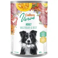 Calibra Dog Verve konzerva GF Adult Wild Boar & Beef 400 g