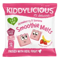 KIDDYLICIOUS Ovocné vankúše zo strawberries a banánov 6 g