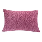 Súprava 2 ks obliečok na vankúše INVERNO černicová 50 x 70 cm