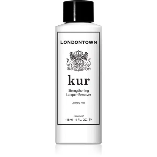 LONDONTOWN Kur Strengthening Lacquer Remover odlakovač na nechty 118 ml