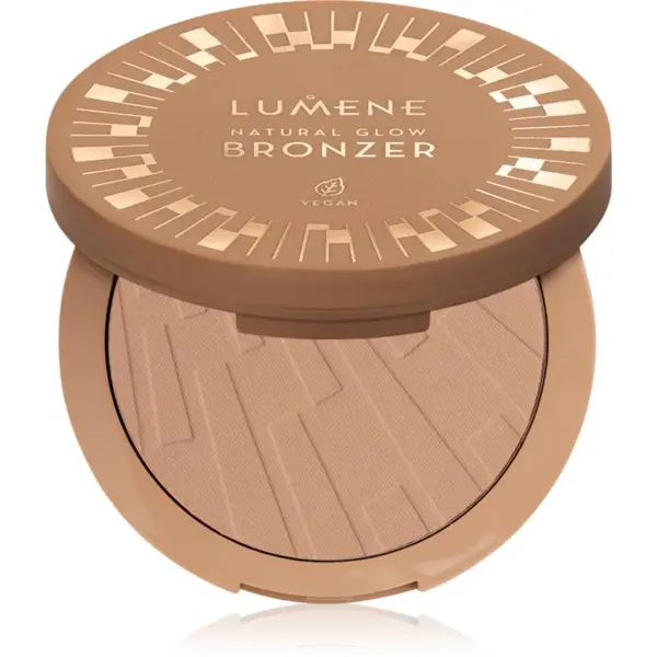 Lumene Natural Glow kompaktný bronzujúci púder odtieň 1 Arctic Summer 10 g