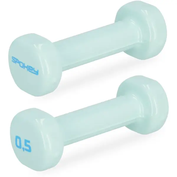 Spokey Shape sada vinylových činiek 2x0.5 kg