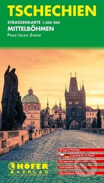 Česká republika (Střední Čechy) 1:200 000 / automapa