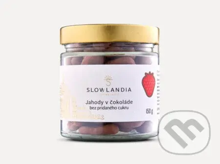 Jahody v čokoláde bez pridaného cukru (150 g)