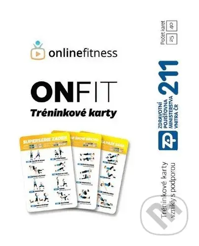 ONFIT - Tréninkové karty 25 karet