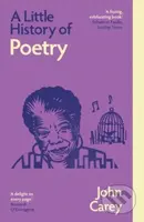 A Little History of Poetry - John Carey - kniha z kategorie Poezie