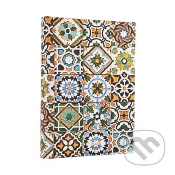Paperblanks - týždenný diár Porto 2026 (midi, elastické zatváranie)