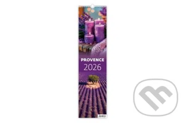 Provence vázanka 2026 - nástěnný kalendář