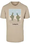Fucking Life Tee Sand