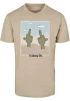 Fucking Life Tee Sand