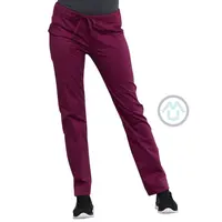Zdravotnícke nohavice Cherokee Core Stretch BEST - vínové XXS