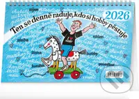 Stolní kalendář Naše hobby 2026 (řádky) - Kamila Skopová