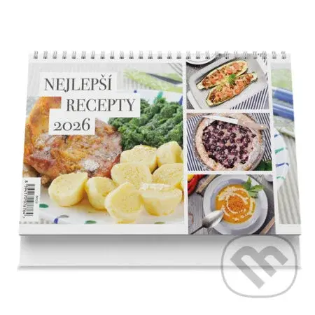 Stolní kalendář Nejlepší recepty 2026