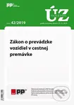 UZZ 42/2019 Zákon o prevádzke vozidiel v cestnej premávke
