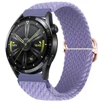 BStrap Elastic Nylon remienok na Huawei Watch GT3 46mm, lavender