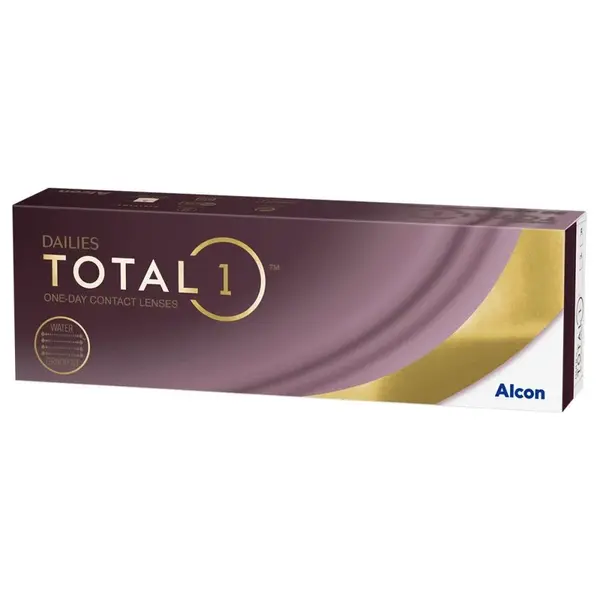 Denné Dailies TOTAL1 (30 šošoviek) Dioptrie: -1, Zakrivenie: 8.5, ID:173896