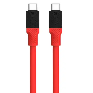 Tactical Fat Man kábel USB-C/USB-C - 1m - Červená H31176