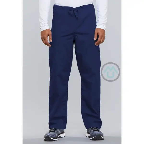 Nohavice so šnurovaním - námornícka modrá 2XL