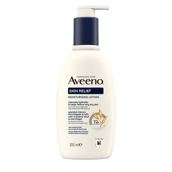 AVEENO® Skin Relief Hydratačné telové mlieko, bez parfumácie