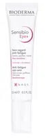 Bioderma Oční gelový krém Sensibio Eye+ (Anti-Fatique Eye Care) 15 ml