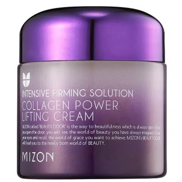 Mizon Vypínací pleťový krém s obsahem 75% mořského kolagenu (Collagen Power Lifting Cream) 35 ml