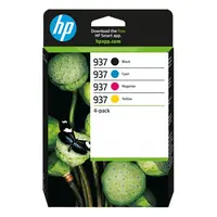 HP 937 6C400NE barevná (CMYK) sada originální cartridge